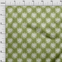 Onuone svilena tabby lagana zelena tkanina azijska retro cvjetna haljina materijal tkanina za ispis