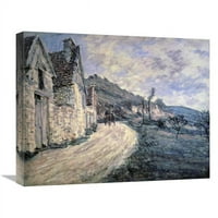 u. stijene na Falaise, u blizini Giverny Art Print - Claude Monet