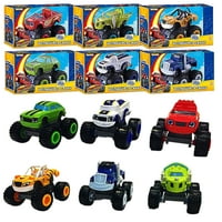 Dječja igračka i monstrum strojevi Super Stunts Blaze Boys Kids Truck Car Coll Poklon za dijete na rođendan božićnim poklonima