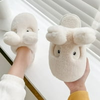 Slatka životinjska papučica plus plišana zimska topla kuća Sandal memorijske pjene cipele