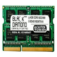 4GB RAM memorija za Compaq Pavilion G G7-2275D Black Diamond memorijski modul DDR So-DIMM 204PIN PC3- 1600MHz Nadogradnja
