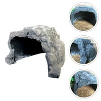 Reptile sakrivanje pećinske pećinske pećinske pećine ukrasne skrovište nasumičnoj boji