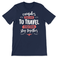 Parovi za putovanja majicom - ostanite zajedno