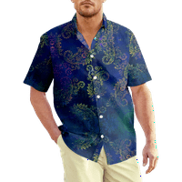 Paisley Styles Majica s kratkim rukavima Majica za majice Muške vrhove 3D vrhovi tiskani dodaci Ženske