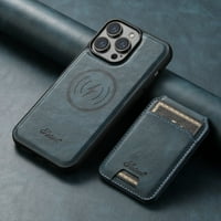 Dteck u odvojivoj leđima magnetski poklopac za iPhone 13, kompatibilan sa magsafe, iPhone novčanikom