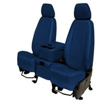 Caltrend Stražnji podijeljeni nazad i čvrsti jastuk za sjedala od karbonskih vlakana za 2014.-Mazda - MA145-04FA plavi umetak i obloži