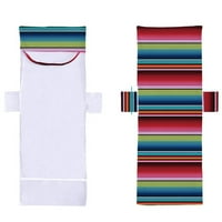 CGLFD Clearsance Stripe Stripe poklopac za ispisani ručnik za plažu od poliestera pamučna salon sa dnevnim