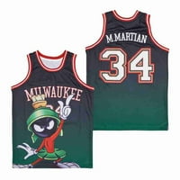 34 Marvin Martian Custom Muški film Košarkaški dres