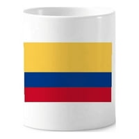Kolumbija Nacionalna zastava Južna Amerika Država Četkica za zube Penal Šolica CERAC postolje za olovke