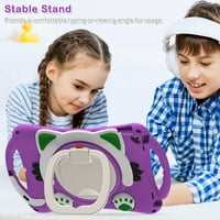 [Slatka mačja uzorak] Ručice za Apple iPad tablet i Apple iPad Pro & Apple iPad Air, Shopoot otporan na djecu