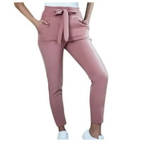 Ženske ljetne hlače Fitness osam bodova High Squist Ležerne hlače