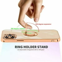 Elektroplata magnetskog prstena za prsten Apple iPhone PRO MA Case Grip Kickstand zaštitni poklopac