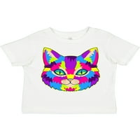 Inktastična pop umjetnička mačka poklon dječaka majica ili majica mališana