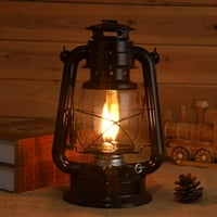 Ulje svjetiljka za gori lampar, retro kerozinska svjetiljka uragan lampar ulje svjetiljka za ulje svjetala