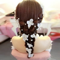 Meidiya Bridal Pearl Cvijeće perle mladenke za mladenke za vjenčanje mladenke mladenke modernu kosu