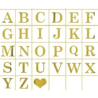 Engleska pisma ogledala naljepnica 3D akrilna abeceda zrcali su naljepnice Unaprijed-ureda za ukrašavanje doma