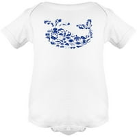 Prekrasan kitov i morski život bodi dječji dječji dojenčad -Image by Shutterstock, novorođenčad