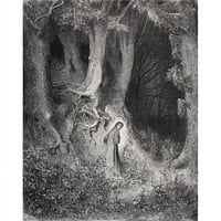 Posterazzi dpi1857067Lage graving od Gustave Dore 1832 - Francuski umjetnik i ilustrator za inferno