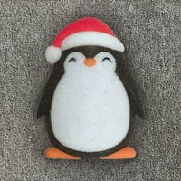 Francuska Dimple Penguin Lampshade Vrata za vešanje snjegovića zidna svjetiljka Viseći ulični svjetiljka