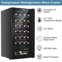 KTAXON FATCH WATCH WATHER hladnjak hladnjak samostalan kompaktni vinski frižider sa digitalnom kontrolom