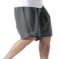 Muškarci Ležerne košarkaške ploče sa džepom Elastična struka Workout Jogger znojan kratki pantski ljetni ležaj na plaži