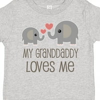 Inktastic Grandddy voli me slon poklon za majicu malih malih majica ili mališana