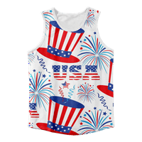 4. jula majica bez rukava Američka zastava USA zastava 4. srpnja Eagle mišićne majice bez rukava za