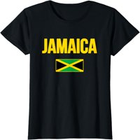 Jamajčka zastava Jamajka Suvenir Love Travel Odbirni majicu