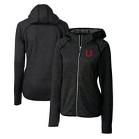 Ženski sekač i Buck Heather Carcoal Utah Utes Mainsail Duks-pletit puni zip hoodie