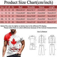 PEDORT PAIND OGRANIDENA T majice za muškarce casual majice kratkih rukava Ljetni vrhovi Streetwear Pamučne majice u redovnom, velikom i visokom bijelom obliku, XL