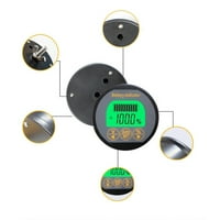 LCD monitor Watt metar 80V 50A-350A DC ammeter baterije Tester za napajanje Vodootporan