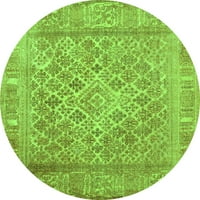 Ahgly Company Zatvoreni pravokutnik perzijski zeleni boemski prostirke, 6 '9 '