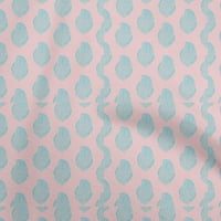 Onuone pamučni dres srednje ružičaste tkanine azijski tradicionalni paisley haljina materijala tkanina