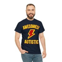 Awesomely autistična unizna grafička majica