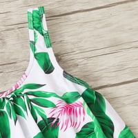 Ženski bikini cvijet za cvijeće Cross Bandeau Tri kupaći kostim kupaći kostimi