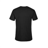 Grozan medvjeda Muški crni grafički majica - Dizajn ljudi 4xl