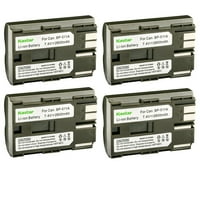 Kastar BP- Zamjena baterije za Canon EOS Kiss Digital, DM-FV FV10, DM-FV FV20, DM-FV FV40, DM-FV FV50, DM-FV FV100, DM-FV FV200, DM-FV FV200 , DM-FV FV300