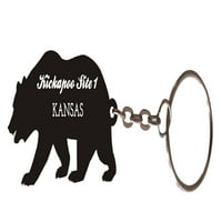 SICKPOOD stranica Kansas suvenir Metal medvjeda