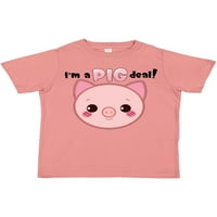 Inktastic Ja sam svinja, slatka ružičasta svinja za djecu za djecu ili majicu mališana