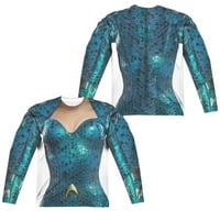 Aquaman Movie - Mera uniforma - Redovna fit majica s dugim rukavima - velika