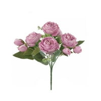 Umjetni božurski cvjetovi ruže kućne zabave vjenčani ukrasni ruže buket