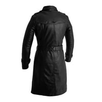 Prva proizvodnja WBL3071-L-BLK Olivia modni kaput za žene, crna - velika