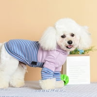 Psi Duksevi Strips uzorak Cosplay Predivan slatki kostim za kućne ljubimce za jesen zima
