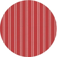 Ahgly Company u zatvorenom okruglom zrncu crvene prostirke crvene površine, 6 'okrugli