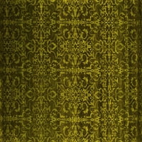 Ahgly Company Machine Persible Pravokutnik Perzijski žuti boemski prostirke, 3 '5'