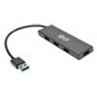 Tripp Lite 4-port ultra tanak prijenosni USB 3. Super brzi koncentrator sa ugrađenim kablom