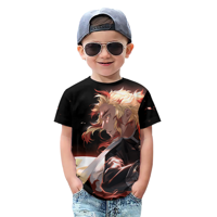 Demon Slayer porodična majica izvrsna praktičnog živog dizajna za mlade za zabavu