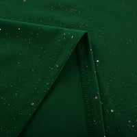 Zunfeo Sundresses for Women Clearence - Trendy Slim Party Dress Haljina bez rukava V izrez Haljina Green XL