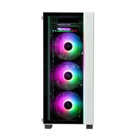 Velztorm Novu 12. Gen Cto Gaming Desktop tekućih hlađenja 10-jezgra, GeForce RT TI 8GB, 16GB DDR 4800MHZ RAM-a, 1TB PCIe SSD + 6TB HDD, WiFi, RGB fanovi, Win10P)