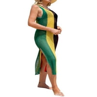 Wassery Womeny Bikini Cover Up Pleted šuplje haljina Crochet Clout Respored Haljina kupaći kostim kupaći